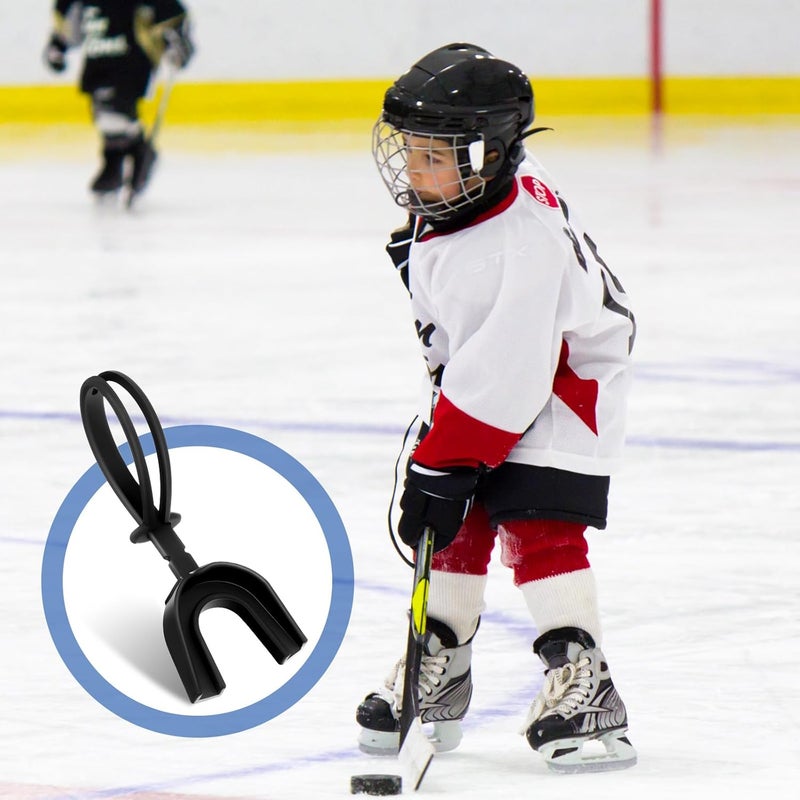 TOODOO 6 Pcs Strapped Mouth Guard Sports Mouthguard with Strap No Boil Football Boxing Mouthpiece Adult Youth Braces Soft Mouthguard for Lacrosse Basketball Hockey Wrestling - Image 5